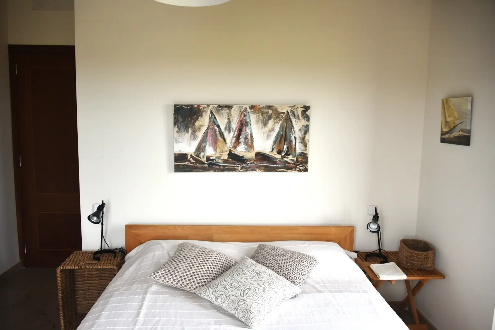 Wohung 1 Doppelbett